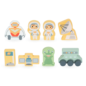 Nagy fa űrrakéta lifttel és tartozékokkal - XXL