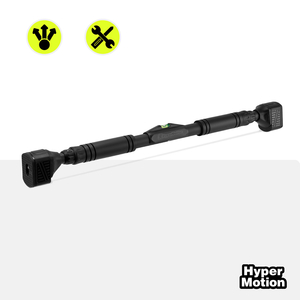 HyperMotion állítható húzódzkodó rúd 74-100 cm, 200 kg, fekete