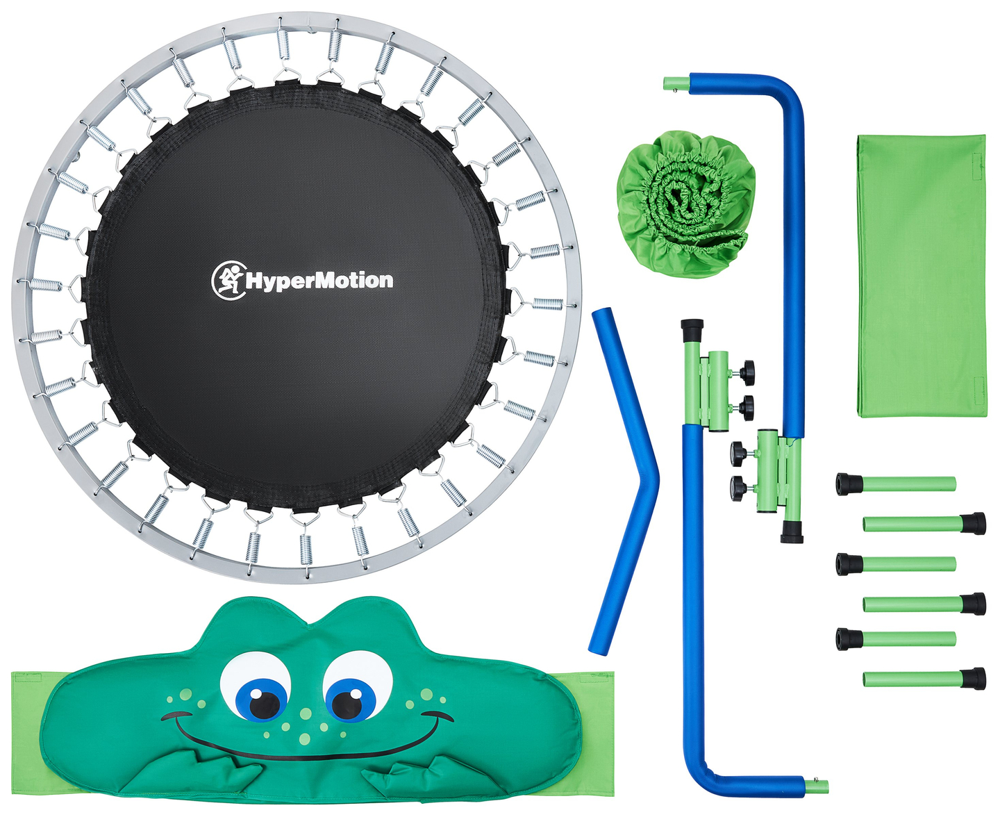 Frog - mini trambulin gyerekeknek - fogantyúval - 91cm - otthonra és kertbe