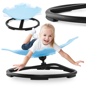 Mini körhinta gyerekeknek Hal - kék