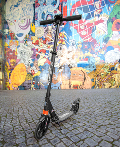 Városi roller HyperMotion DRAGSTER Fekete