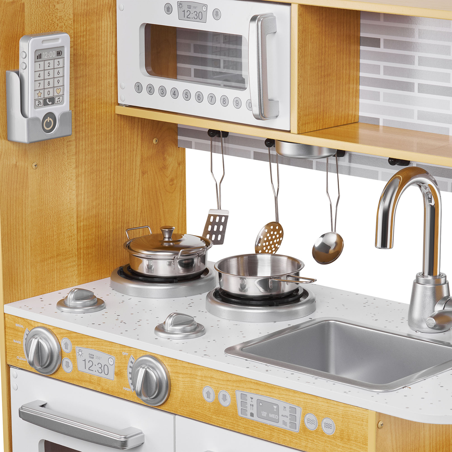 XXL fakonyha LED világítással, köténnyel és kiegészítőkkel