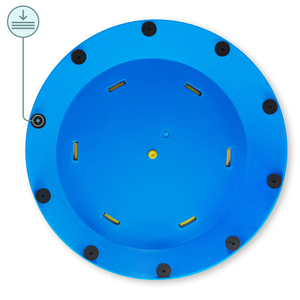 Érzékszervi tanösvény gyerekeknek - Színes teknős - Színes teknős