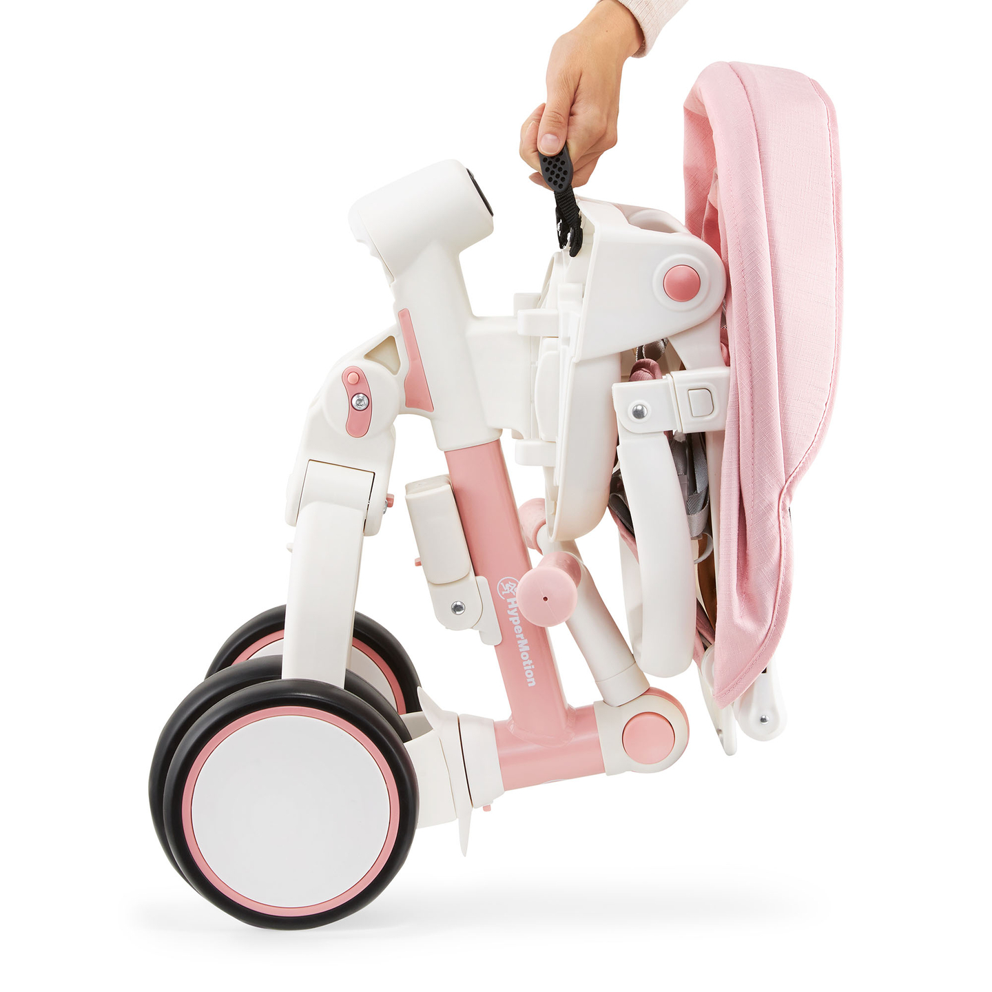 8in1 multifunkciós tricikli TOBI FOREST - rózsaszín