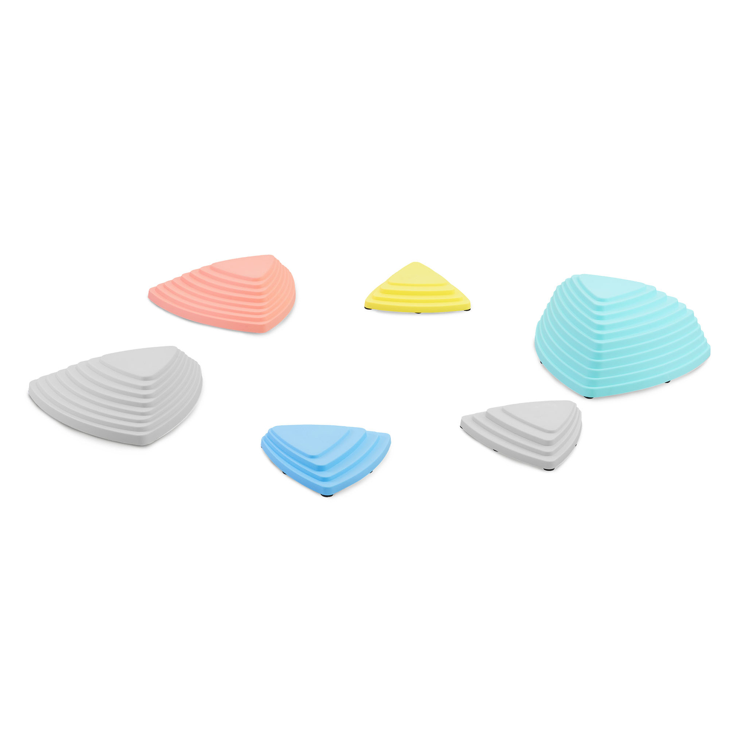 Színes egyensúlyozó kövek - 6 db