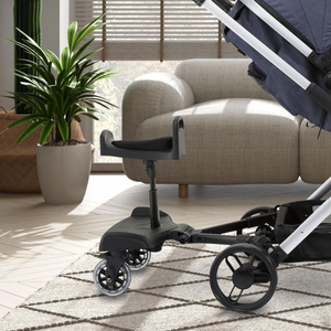 Babakocsi hosszabbító állítható üléssel és univerzális rögzítési rendszerrel - Moby-System BUGGY2GO