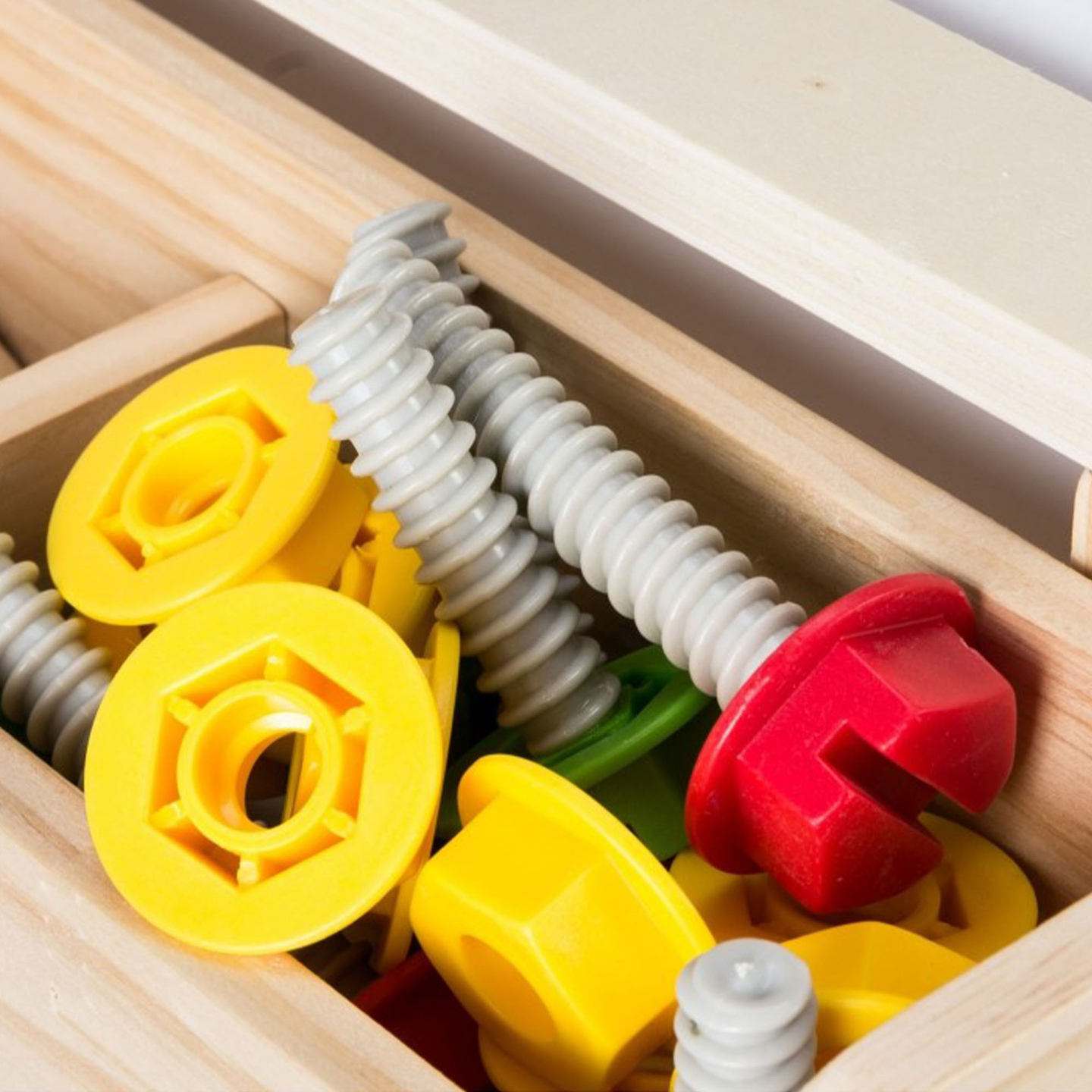 Fából készült barkácskészlet XXL - 75 darab