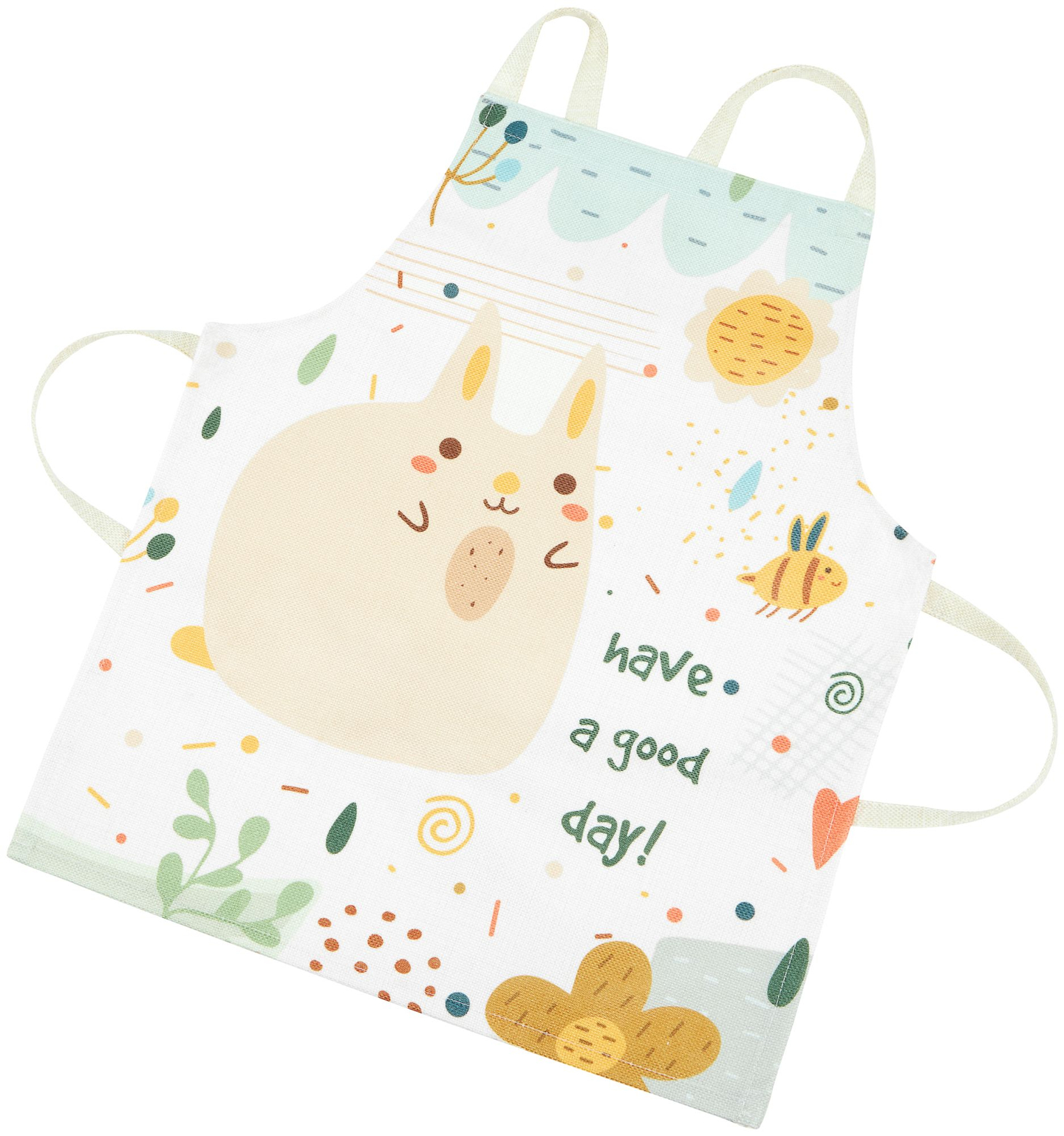 Nagy fa fehér konyhai kiegészítők és kötény