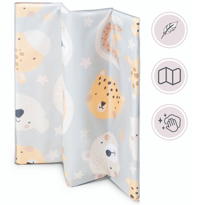 Összecsukható járóka, baba utazóágy matraccal és hordtáskával - Teddy Bear