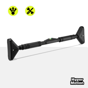 HyperMotion állítható húzódzkodó rúd 70–100 cm, 200 kg, fekete