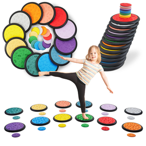 Színes szenzoros korongok gyerekeknek - 24 db