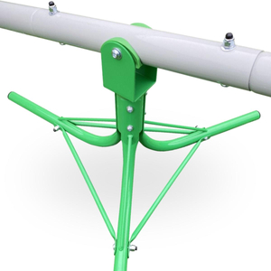 2 az 1-ben hinta kerti hinta, 2 személyes egyensúlyi gerenda 360 fokos körhinta funkcióval