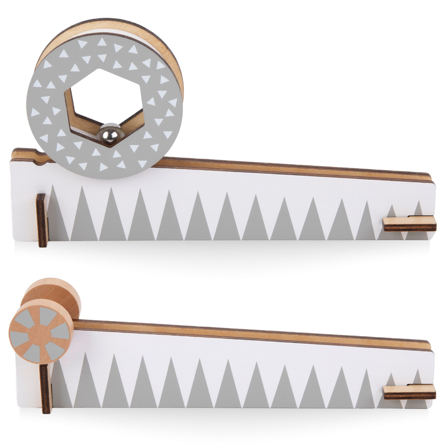 Fából készült dominó blokkok - akadálypálya - 48 elem