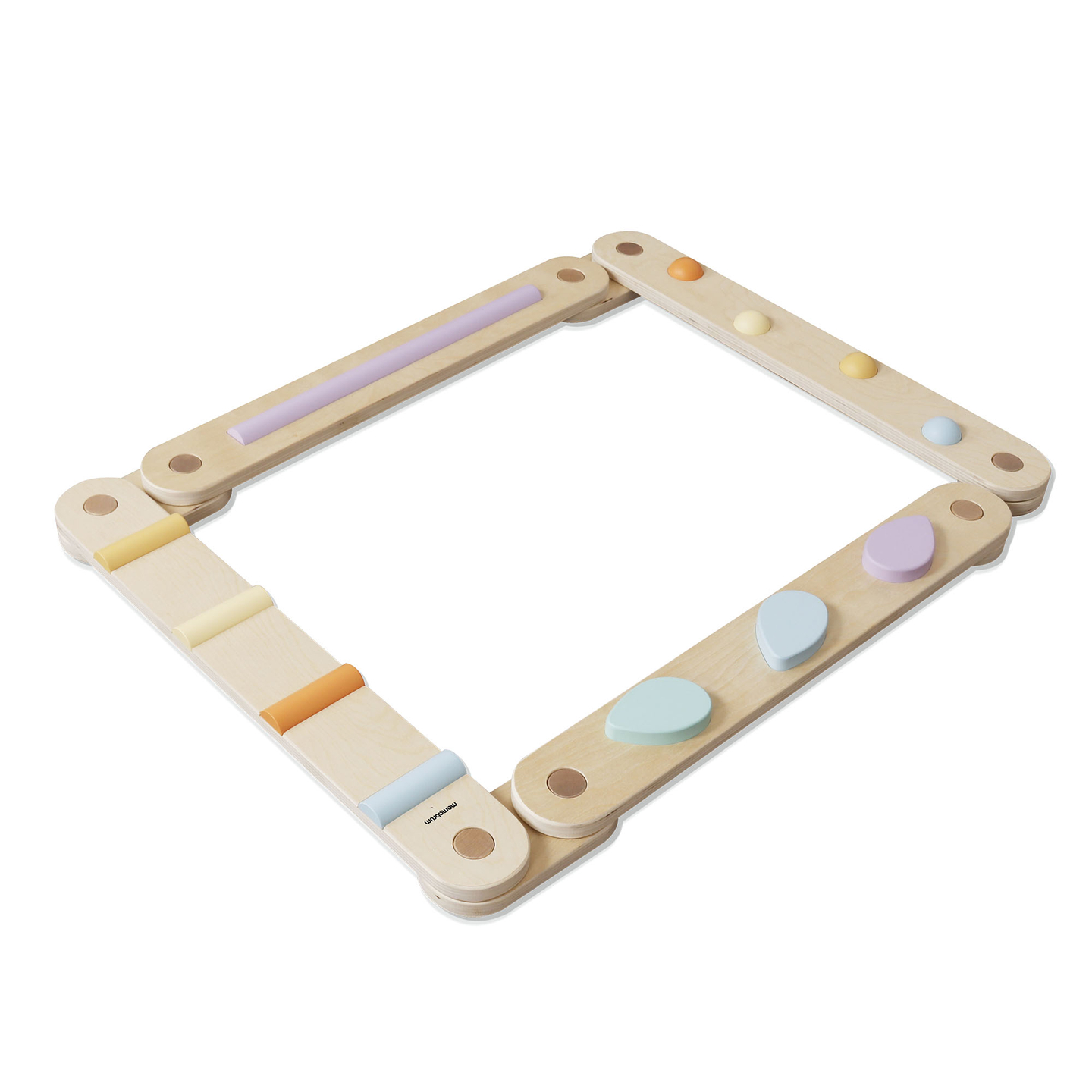 Nagy fából készült érzékszervi ösvény - egyensúlyi pálya - 9 elem