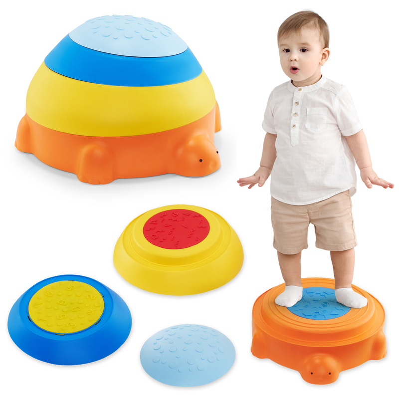 Érzékszervi tanösvény gyerekeknek - Színes teknős - Színes teknős