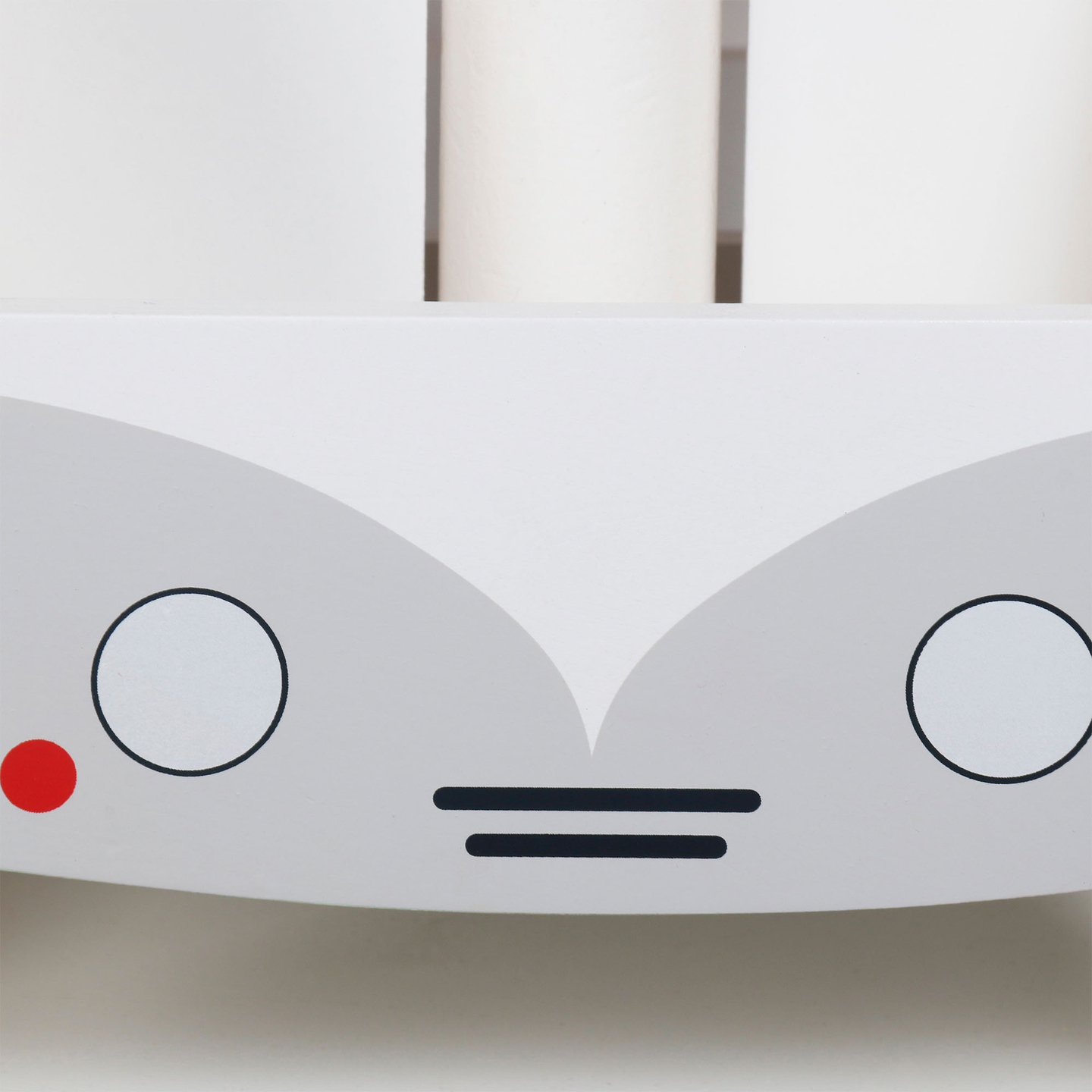 Fából készült, gyerekeknek való busz - Busz tárolórekeszekkel és plüssállatoknak való hellyel