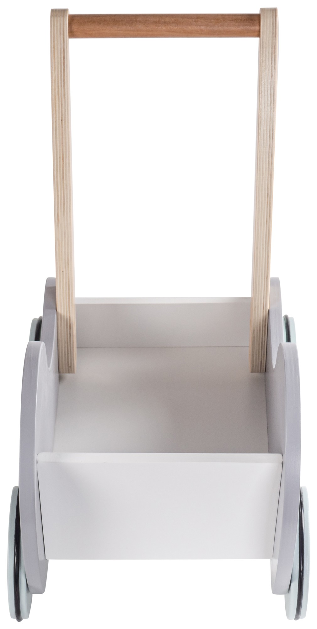 Fából készült babakocsi járókeret