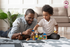 XL habszőnyeg 150 x 150 x 1cm szegéllyel - EVA hab - szürke