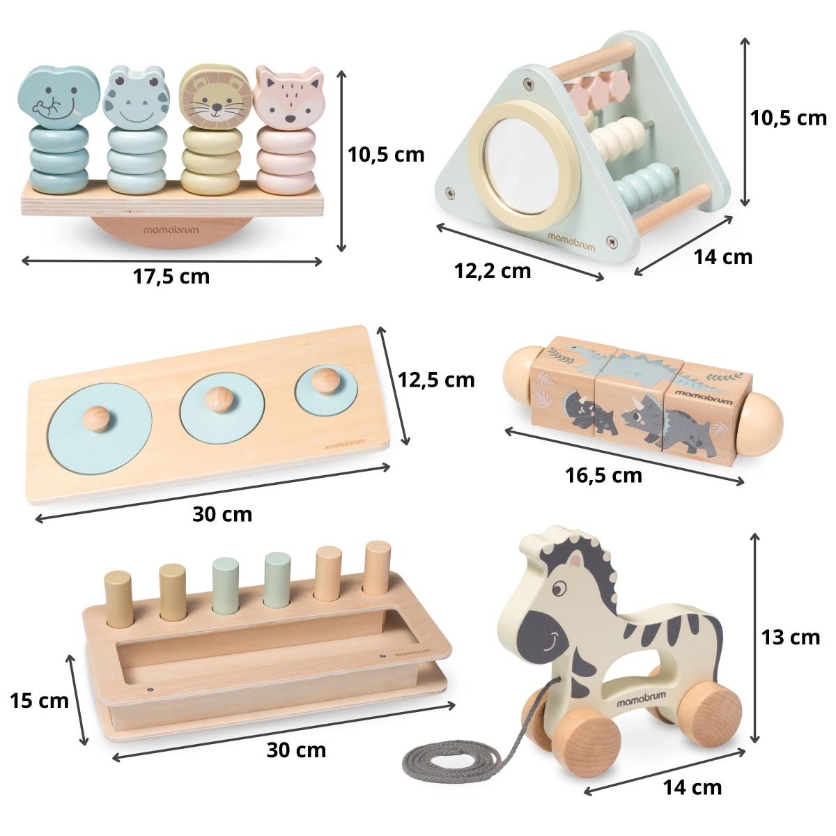 Montessori játékkészlet 19-24 hónapos babáknak