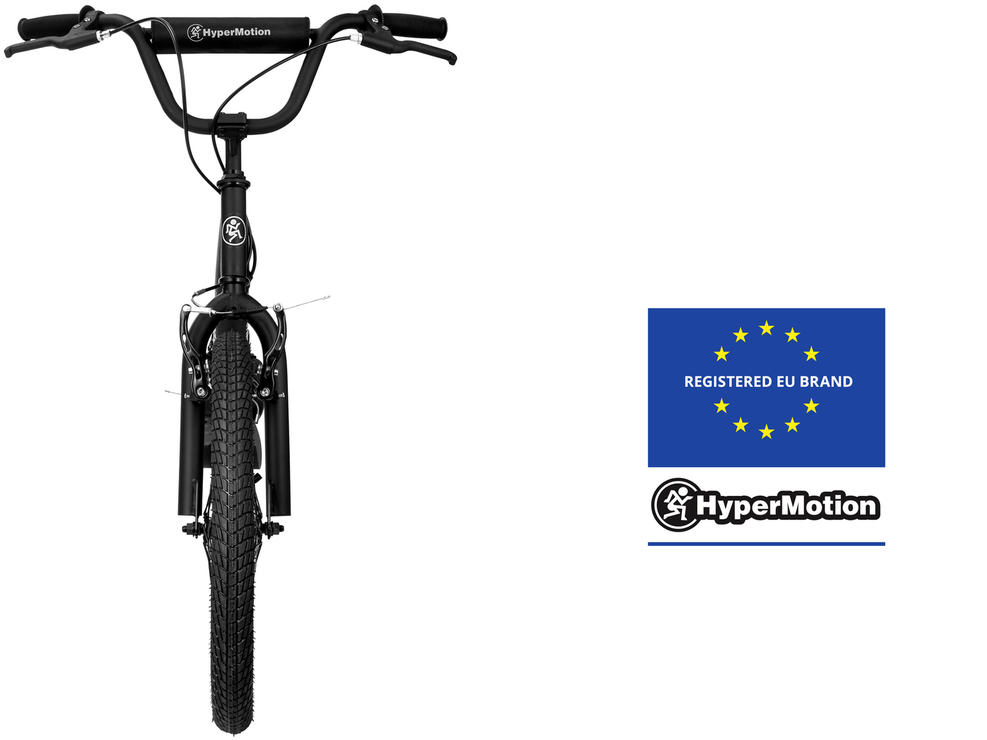 HyperMotion RIVA városi roller 50 cm-es és 40 cm-es felfújható kerekekkel