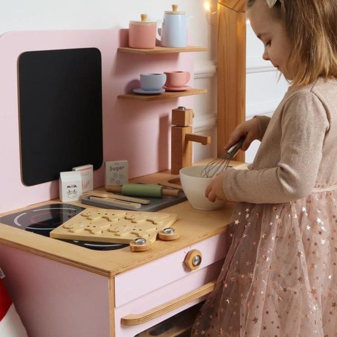 Fából készült mézeskalács készlet