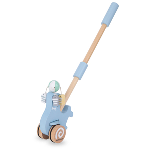 Fából készült pecsét nyomórúddal - tolókarral