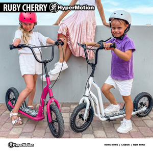 Scooter HyperMotion RUBY 12 (pumpált 30 cm-es kerekek) - fukszia/magenta